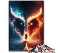 1000 Piece Jigsaw Puzzles for Adults & Teens Hell Demons 1000 Pieces for Adults,Decompressing Intellectual Educational Toy Perfect Decoration (38x26cm)