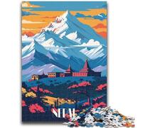1000 Piece Jigsaw Puzzles for Adults & Teens Himalayan Majesty Suitable for Ages 14 And Up Family Games Deal As Gifts for The Whole Family (size 38x26cm)