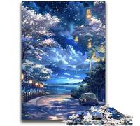 1000 Piece Jigsaw Puzzles for Adults & Teens Japanese Style Scenery Artistic Wall Decor & Birthday Gift Idea for Friends, Home Office 50x75cm