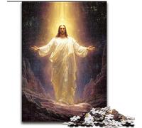 1000 Piece Jigsaw Puzzles for Adults & Teens Jesus Educational Games Home Decoration Birthday Present, Gifts, Wall Art (size 26x38cm)