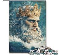 1000 Piece Jigsaw Puzzles for Adults & Teens King of The Ocean, Suitable for People Aged 14 And Above Challenging To Complete But Fun And Humorous Great Gift (Size 26x38cm)