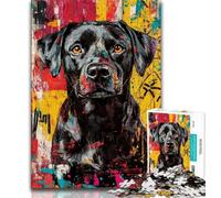 1000 Piece Jigsaw Puzzles for Adults & Teens Labrador Teenager Puzzles,Learning Educational Toys Family Games Unique Birthday And Gifts (size 38x26cm)
