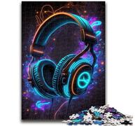 1000 Piece Jigsaw Puzzles for Adults & Teens Live Music Neon Educational Stress Relief Toy Secret Santa Gifts for Age 14 50x75cm