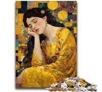 1000 Piece Jigsaw Puzzles for Adults & Teens Long Hair Woman Educational Family Game Is Ideal As Gifts for The Whole Family for 14+ 38x26cm