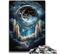 1000 Piece Jigsaw Puzzles for Adults & Teens Magic Dream Catcher Challenging Game And Family Play A Work of Art for Age 14 26x38cm