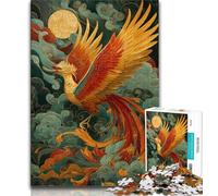 1000 Piece Jigsaw Puzzles for Adults & Teens Magic Phoenix 1000 Piece Puzzle,Birthday Present, Gifts, Wall Art for Ages 14+ (size 75x50cm)