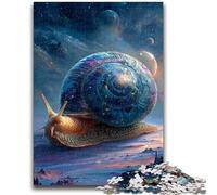 1000 Piece Jigsaw Puzzles for Adults & Teens Magic Snail Artistic Wall Decor & Birthday Gift Idea for Friends, Home Office 50x75cm