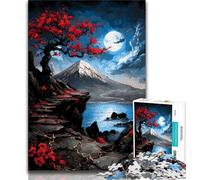 1000 Piece Jigsaw Puzzles for Adults & Teens Magical Mount Fuji,Challenging Game for Is Ideal As A Gift for The Whole Family (38x26cm)