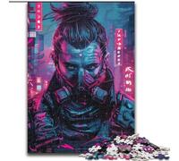 1000 Piece Jigsaw Puzzles for Adults & Teens Mechanical Warrior Family Game Stress Reliever Difficult Challenge Artists Collection, Fine Art 26x38cm