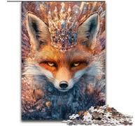 1000 Piece Jigsaw Puzzles for Adults & Teens Mysterious Fox, Toys Educational Games Stress Relieving Great Gifts And Toys (Size 26x38cm)