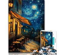 1000 Piece Jigsaw Puzzles for Adults & Teens Night Sky Street Adult Jigsaw,Family Educational Games Home Decoration Gift 38x26cm
