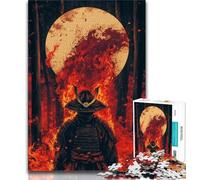 1000 Piece Jigsaw Puzzles for Adults & Teens Ninja Under The Moon,Challenging Game Toys for Is Ideal As A Gift for The Whole Family 38x26cm