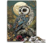 1000 Piece Jigsaw Puzzles for Adults & Teens Owl Art Educational Games DIY Toys for Is Ideal As A Gift for The Whole Family 50x75cm