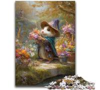 1000 Piece Jigsaw Puzzles for Adults & Teens Rat Wizard for Ages 14 And over Fun Games Fun Activities at Home, Birthday Gifts, Travel Gifts 50x75cm