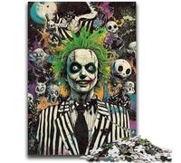 1000 Piece Jigsaw Puzzles for Adults & Teens Skeleton Clown for And 14 Years And over Interesting Stress Reduction Gifts for Friends And Family 26x38cm