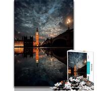 1000 Piece Jigsaw Puzzles for Adults & Teens Sunset Landscape 1000 Piece Puzzle,family Fun Games Is Ideal As A Gift for The Whole Family (size 38x26cm)