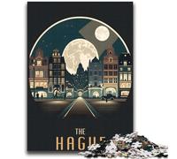 1000 Piece Jigsaw Puzzles for Adults & Teens The Hague The Netherlands Educational Stress Relief Toy Secret Santa Gifts for Age 14 (size 38x52cm)