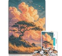 1000 Piece Jigsaw Puzzles for Adults & Teens Tree of Life,Challenging Game for Is Ideal As A Gift for The Whole Family (38x26cm)