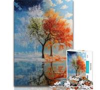 1000 Piece Jigsaw Puzzles for Adults & Teens Tree of Life,Challenging Game for Is Ideal As A Gift for The Whole Family (38x26cm)