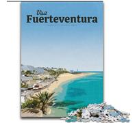 1000 Piece Jigsaw Puzzles for Adults & Teens Visit Fuerteventura Quiz Game for Is Ideal As A Gift for The Whole Family (50x75cm) 1000pcs