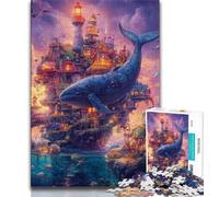 1000 Piece Jigsaw Puzzles for Adults & Teens Whimsical Underwater Scene,Challenging Game for Is Ideal As A Gift for The Whole Family (75x50cm)