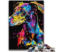 1000 Piece Jigsaw Puzzles for Adults & Teens Whippet Puzzles for Teenagers,learning Educational for Is Ideal As A Gift for The Whole Family (26x38cm)