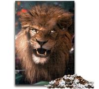 1000 Piece Jigsaw Puzzles for Adults & Teens Wild Lion Educational Stress Relief Toy Secret Santa Gifts for Age 14 50x75cm