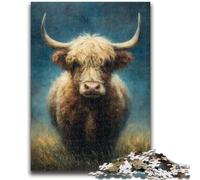 1000 Piece Jigsaw Puzzles for Adults & Teens Wild Yak Educational Games DIY Toys for Is Ideal As A Gift for The Whole Family 50x75cm