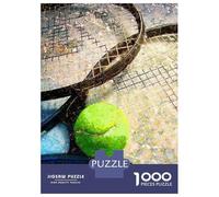 1000 Piece Jigsaw Puzzles for Adults Tennis Art Print Work 12 Adult Puzzles Hands-on Game Stress Reliever Difficult And Challenge 38x26cm/1000pcs