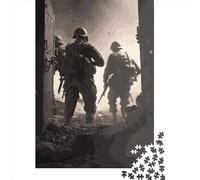 1000 Piece Jigsaw Puzzles for Adults The Battle Jigsaw Puzzle Adult Paper Puzzles Family Entertainment Toys 1000pcs (38x26cm)