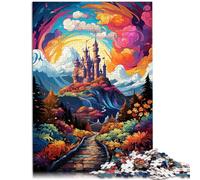 1000 Piece Jigsaw Puzzles for Adults The castle of Neuschwanstein Fun Games 26x38cm gifts for friends and family for teenager Age 14 Up