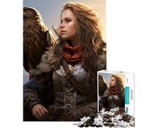 1000 Piece Jigsaw Puzzles for Adults The Falconer Help The Brain Exercise Improve Memory Educational Game for 14+ Puzzle Game Offered (50x75cm)