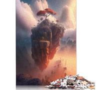 1000 Piece Jigsaw Puzzles for Adults The Floating Castle Jigsaw Puzzle Adult Paper Puzzles Family Entertainment Toys 1000pcs (38x26cm)