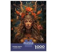 1000 Piece Jigsaw Puzzles for Adults The Forest Druid Jigsaw Puzzle Anti-Stress Toys Home Decoration Difficult And Challenge 70x50cm/1000pcs