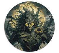 1000 Piece Jigsaw Puzzles for Adults The Monster 1000-Piece Round Jigsaw Puzzle Perfect for Family Fun, Party Games, Birthday Party Favors 1000pcs (67.5x67.5cm)