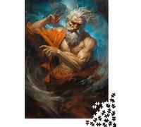 1000 Piece Jigsaw Puzzles for Adults The Omniscient Creator Jigsaw Puzzles for Adults, Wooden Puzzles Educational Stress Relief Toy Puzzle 1000pcs (75x50cm)