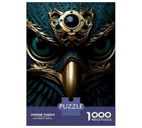 1000 Piece Jigsaw Puzzles for Adults The Steampunk Eagle Jigsaws for Adults Brain Teaser Game Stress Reliever for Is Ideal As A Gift 52x38cm/1000pcs