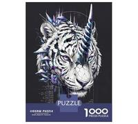 1000 Piece Jigsaw Puzzles for Adults Tiger Code Teenager Puzzles Toy Wall Decor Birthday Present Unique Gifts for Birthday And Christmas 52x38cm/1000pcs