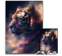 1000 Piece Jigsaw Puzzles for Adults Tiger Nebula Jigsaw Puzzles Perfect for Family Gatherings, Birthdays, Holidays 26X38CM/10.23x14.96inch