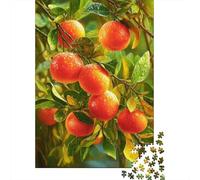 1000 Piece Jigsaw Puzzles for Adults Tranquility Orchard Jigsaw Puzzles for Adults Peach Orchard Wood Puzzle Challenging Therapeutic Fun Fantasy & Mythology 1000pcs (75x50cm)