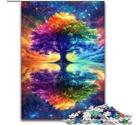 1000 Piece Jigsaw Puzzles for Adults Tree of Life, Decompressing Intellectual Educational Toy Is Ideal As Gifts for The Whole Family (Size 50x75cm)