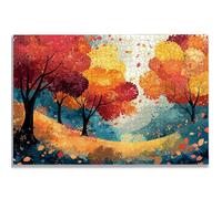 1000 Piece Jigsaw Puzzles for Adults, Tree of Life Jigsaw Puzzles for Adults, Wooden Puzzle with Gift Box, Colorful Jigsaws for Family Educational Games, Unique Gifts for Women/Men, Home Decor, -1117