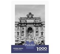 1000 Piece Jigsaw Puzzles for Adults Trevi Fountain, Rome Adult Jigsaw Hands-on Game Analysis And Logic Parent-child Interaction 38x26cm/1000pcs