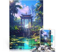 1000 Piece Jigsaw Puzzles for Adults Tropical Paradise Stress Reliever Difficult Challenge Artists Collection, Fine Art 50x70cm