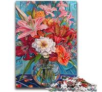 1000 Piece Jigsaw Puzzles for Adults Tulip Flowers Puzzles for Teenagers,Stress Reliever Difficult Challenge Secret Santa Gifts (50x75cm)