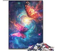 1000 Piece Jigsaw Puzzles for Adults Two Butterflies in Two Sidesone Jigsaw Family Interactive Game, Ideal for Teenagers, Brain Teaser Gift (size : 26x38cm)