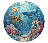 1000 Piece Jigsaw Puzzles for Adults Underwater Paradise Vibrant Marine Life And Coral Gardens Challenging Puzzle Game with 1000 Interlocking Pieces for All Ages