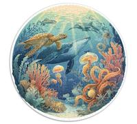 1000 Piece Jigsaw Puzzles for Adults Underwater Paradise Vibrant Marine Life And Coral Gardens Challenging Puzzle Game with 1000 Interlocking Pieces for All Ages
