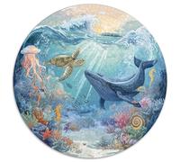 1000 Piece Jigsaw Puzzles for Adults Underwater Paradise Vibrant Marine Life And Coral Gardens Challenging Puzzle Game with 1000 Interlocking Pieces for All Ages