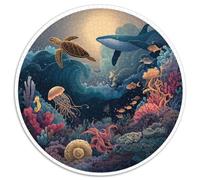 1000 Piece Jigsaw Puzzles for Adults Underwater World Vibrant Marine Life And Coral Gardens Durable Puzzle for Puzzle Enthusiasts And Collectors